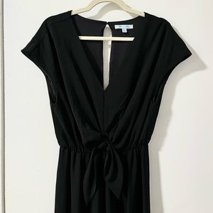 She + Sky Black Jumpsuit | Size Large